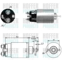HOFFER 46177 — Automat demaror