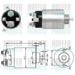 HOFFER 46178 — Automat demaror