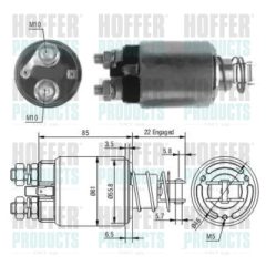 HOFFER 46185 — Automat demaror