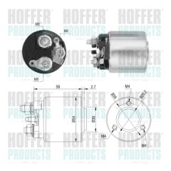 HOFFER 46212 — Automat demaror
