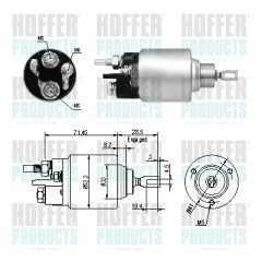 HOFFER 46264 — Automat demaror