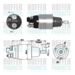 HOFFER 46265 — Втягивающее реле стартера