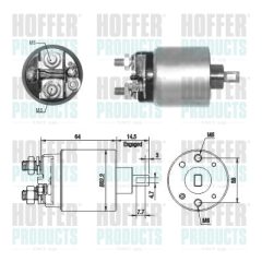 HOFFER 46274 — Втягивающее реле стартера