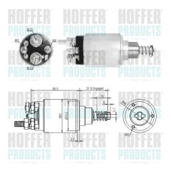 HOFFER 46275 — Automat demaror