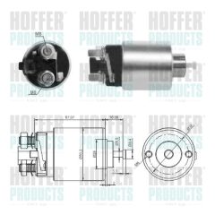 HOFFER 46285 — Втягивающее реле стартера