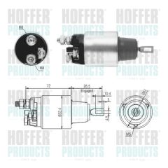 HOFFER 46286 — Automat demaror