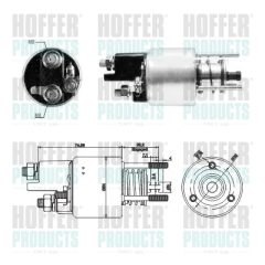 HOFFER 46287 — Втягивающее реле стартера