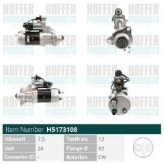 HOFFER H998047 — Pompă de ulei motor