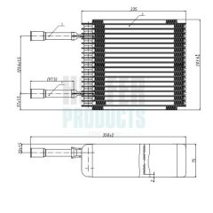 HOFFER 997001 — Evaporator aer condiționat