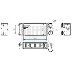 HOFFER 997011 — Evaporator aer condiționat