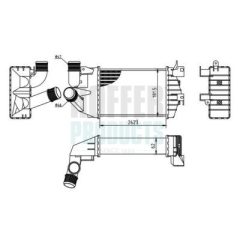 HOFFER 997038 — Evaporator aer condiționat