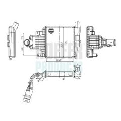 HOFFER 997043 — Испаритель кондиционера