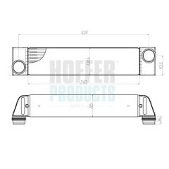 HOFFER 997100 — Испаритель кондиционера