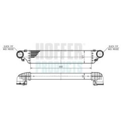 HOFFER 997103 — Испаритель кондиционера