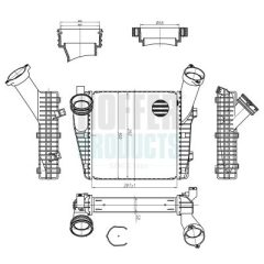 HOFFER 997111 — Evaporator aer condiționat