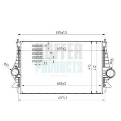 HOFFER 997114 — Evaporator aer condiționat