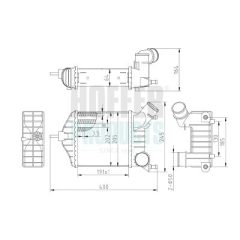 HOFFER 997129 — Evaporator aer condiționat