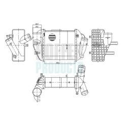 HOFFER 997134 — Evaporator aer condiționat