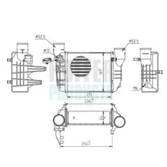 HOFFER 997135 — Evaporator aer condiționat