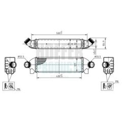 HOFFER 997150 — Evaporator aer condiționat