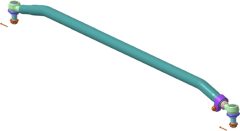 LEMFÖRDER 42583 01 — Поперечная рулевая тяга