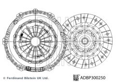 BLUE PRINT ADBP300250 — Kit ambreiaj