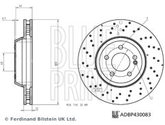 BLUE PRINT ADBP430083 — Тормозной диск