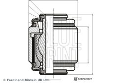 BLUE PRINT ADBP860194 — Silentbloc bascul