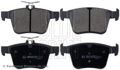 BLUE PRINT ADV184243 — Колодки тормозные дисковые