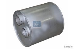 DT Spare Parts 5.11055 — Глушитель средний и задний