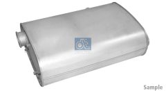 DT Spare Parts 6.37016 — Глушитель средний и задний