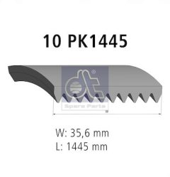 DT Spare Parts 2.15379 — Curea transmisie cu caneluri