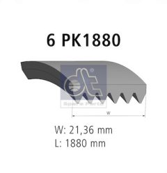 DT Spare Parts 3.34304 — Поликлиновой ремень