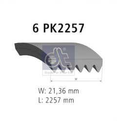 DT Spare Parts 4.81012 — Поликлиновой ремень