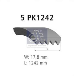 DT Spare Parts 6.31507 — Поликлиновой ремень