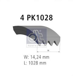 DT Spare Parts 7.54801 — Поликлиновой ремень