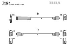 TESLA T409H — Комплект высоковольтных проводов