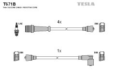 TESLA T671B — Set fișe bujii