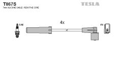 TESLA T867S — Комплект высоковольтных проводов