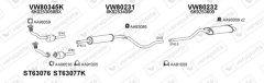 VENEPORTE 800017 — Выхлопная система в сборе