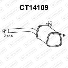 VENEPORTE CT14109 — Задний глушитель