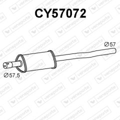 VENEPORTE CY57072 — Tobă față