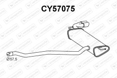 VENEPORTE CY57075 — Tobă de eșapament finală