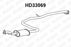 VENEPORTE HD33069 — Передний глушитель