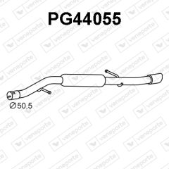 VENEPORTE PG44055 — Задний глушитель