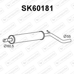 VENEPORTE SK60181 — Tobă față