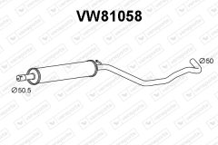 VENEPORTE VW81058 — Передний глушитель