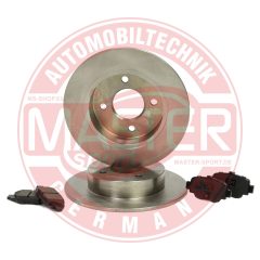 MASTER-SPORT GERMANY 200701090 — Комплект тормозных дисков и колодок