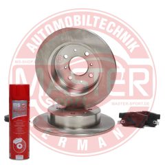 MASTER-SPORT GERMANY 200901430P — Set discuri și plăcuțe de frână