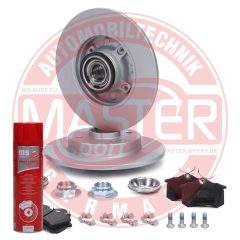 MASTER-SPORT GERMANY 200951000P — Комплект тормозных дисков и колодок